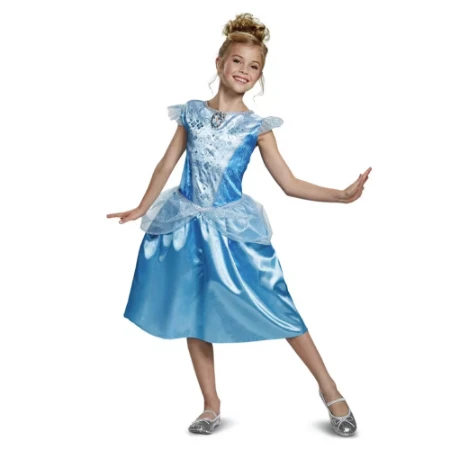 Immagine di Costume di Carnevale Disney Cenerentola per Bambine