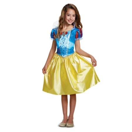 Immagine di Costume di Carnevale Disney Biancaneve per Bambina