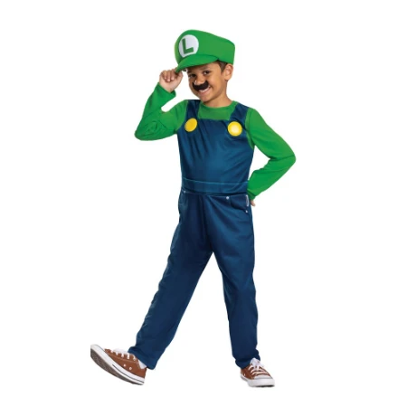 Immagine di Costume di Carnevale Luigi™ Classic per Bambini