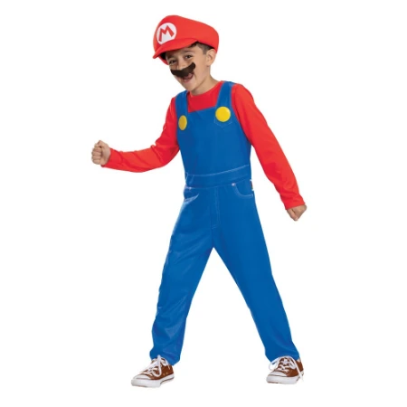Immagine di Costume di Carnevale Super Mario™ Classic per Bambini
