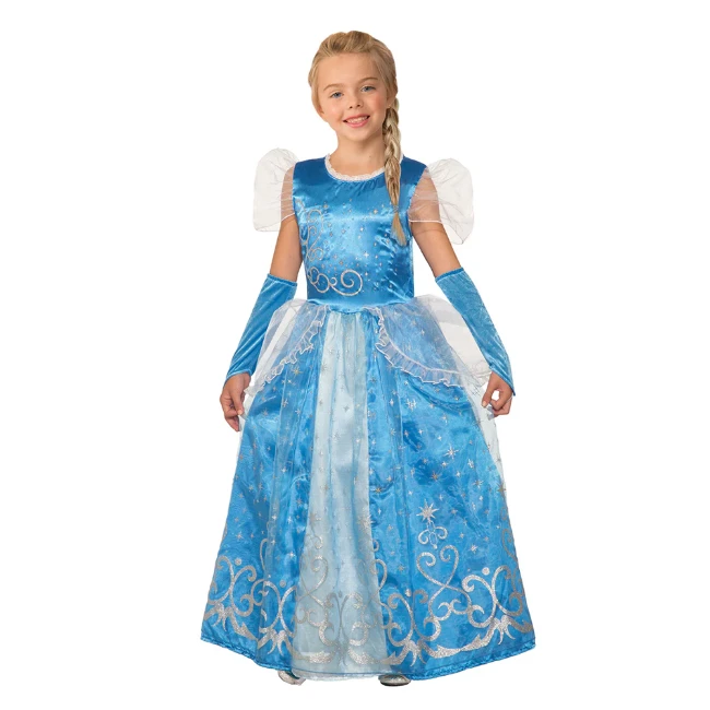 Immagine di Costume di Carnevale Principessa delle Nevi per Bambine