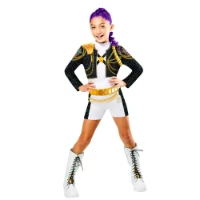 Immagine di Costume di Carnevale K-Pop Demon Hunters Rumi Gold per Bambini