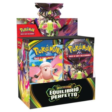 Pokémon Box da 36 Bustine Megaevoluzione - Equilibrio Perfetto 10380