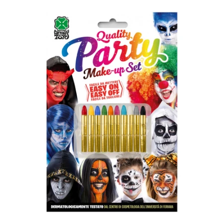 Immagine di Set 10 Matite Trucco Colori Assortiti