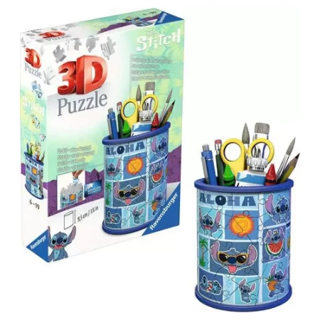 Immagine di Ravensburger Puzzle Ball 3D Disney Stitch Portapenne