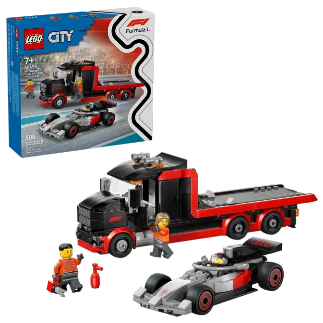Immagine di LEGO® City Rapina al treno della polizia 60508