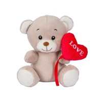 Peluche Orsetto con Cuore Love - 23 cm