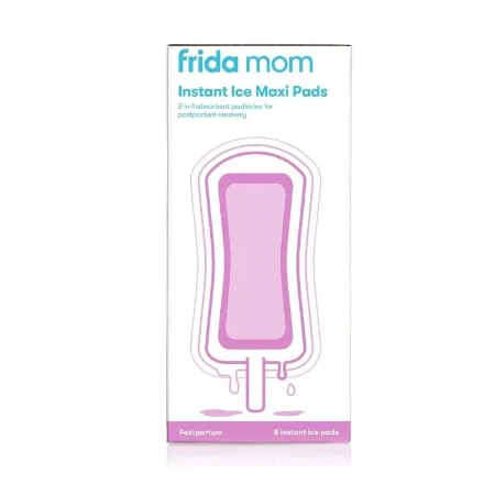 Immagine di Frida Mom Instant Ice Maxi Assorbenti Rinfrescanti Post Parto 2 in 1 - Include 8 Pad e 2 Slip