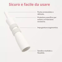 Immagine di Frida Baby Windi Tubo Antiaria per Neonati, Sollievo Coliche e Gas, Tubicini Monouso, No BPA e Lattice - 10 pezzi