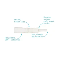 Immagine di Frida Baby Windi Tubo Antiaria per Neonati, Sollievo Coliche e Gas, Tubicini Monouso, No BPA e Lattice - 10 pezzi