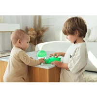 Immagine di InnoGIO GIOCrooki Luce Notturna per Bambini in Silicone BPA Free, Multicolore, Luminosità e Colore al Tocco, Ricaricabile USB-C, Spegnimento Automatico