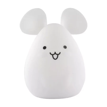 Immagine di InnoGIO GIOmouse Luce Notturna per Bambini in Silicone BPA Free, 8 Colori, Ricaricabile USB-C, Autonomia fino a 10 Ore