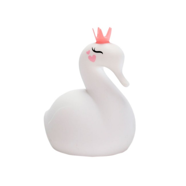 Immagine di InnoGIO GIOprincess Luce Notturna per Bambini in Silicone BPA Free, Multicolore, Cambio Colore al Tocco, Ricaricabile, Autonomia fino a 10 Ore