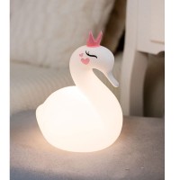Immagine di InnoGIO GIOprincess Luce Notturna per Bambini in Silicone BPA Free, Multicolore, Cambio Colore al Tocco, Ricaricabile, Autonomia fino a 10 Ore