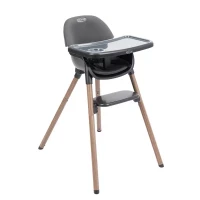 Immagine di Joie Presti Seggiolone Pappa 3in1 Evolutivo da 6 Mesi a 6 Anni, Chiusura Compatta - Funzione Seggiolone, Seggiolina e Sgabello