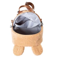 Immagine di Childhome My First Bag Zaino Bambini Multi-Scomparti in Morbido Tessuto Teddy 