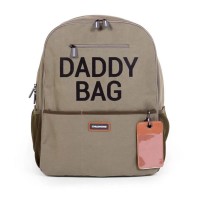 Immagine di Childhome Daddy Bag Zaino Papà con Fasciatoio Estraibile, Ampi Scomparti e Tasche e Chiusura Zip