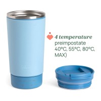 Immagine di Chicco GoOut Bollitore Elettrico Portatile Compatto, LED Controllo Temperatura, Ebollizione in 5 Min