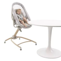 Immagine di Chicco Armonia Baby Hug 4 in 1 - Culla Neonato Convertibile a Sdraietta/Seggiolone/Prima Sedia con Barra Giochi e Ruote Piroettanti - da 0 a 36 Mesi