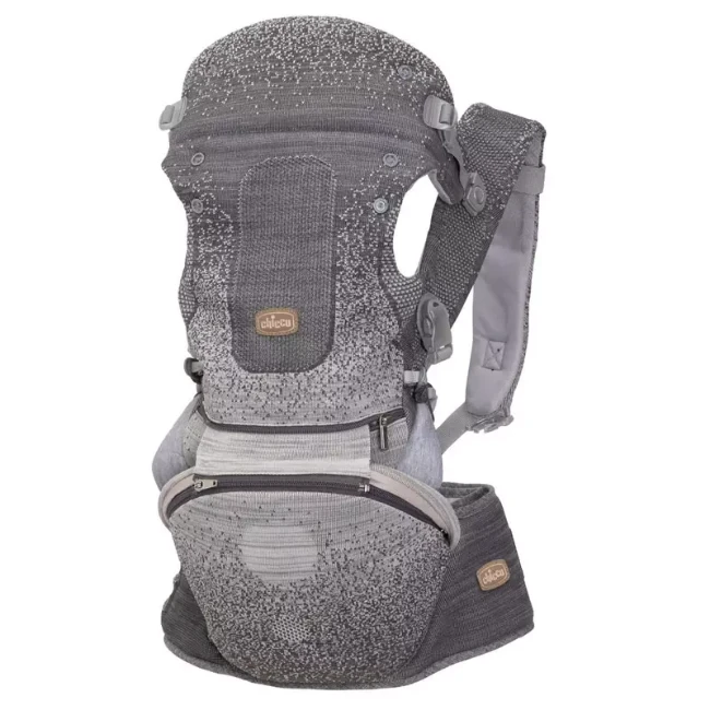 Immagine di Chicco Airy Hip Fit Marsupio Neonato Ergonomico con Seduta Hip Seat Multi-Posizione Frontale, Laterale, Fianco - da 0 a 15 kg