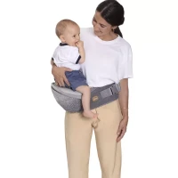 Immagine di Chicco Airy Hip Fit Marsupio Neonato Ergonomico con Seduta Hip Seat Multi-Posizione Frontale, Laterale, Fianco - da 0 a 15 kg