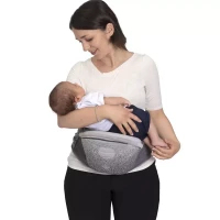 Immagine di Chicco Airy Hip Fit Marsupio Neonato Ergonomico con Seduta Hip Seat Multi-Posizione Frontale, Laterale, Fianco - da 0 a 15 kg