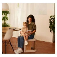 Immagine di Chicco Meraviglia Learning Tower in Legno di Faggio FSC - Torre Montessori Trasformabile 3 in 1 