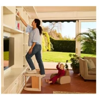 Immagine di Chicco Meraviglia Learning Tower in Legno di Faggio FSC - Torre Montessori Trasformabile 3 in 1 
