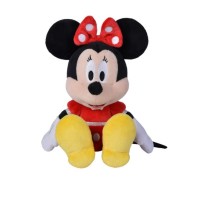 Disney Peluche Minnie con Abito Rosso 25 cm