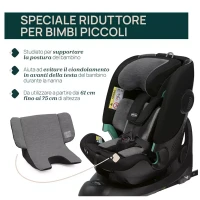 Immagine di Chicco Seggiolino Auto FullSeat con Base Full 360 Inclusa con Isofix e Piede di Supporto, Reclinabile 5 Posizioni  - da 3 mesi a 12 anni circa