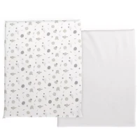Immagine di Chicco Set 2 Lenzuola con Angoli per Culla Next2Me Forever in Cotone 