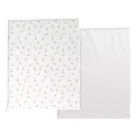 Immagine di Chicco Set 2 Lenzuola con Angoli per Culla Next2Me Forever in Cotone 