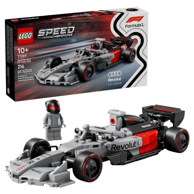 LEGO Speed Champions Auto da Corsa Audi Revolut F1 Team R26 77259
