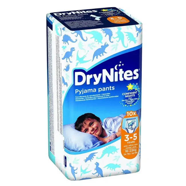 Immagine di Huggies Drynites Mutandine Notturne 16-23 Kg Pacco Singolo da 3 a 5 anni - 10 Pezzi