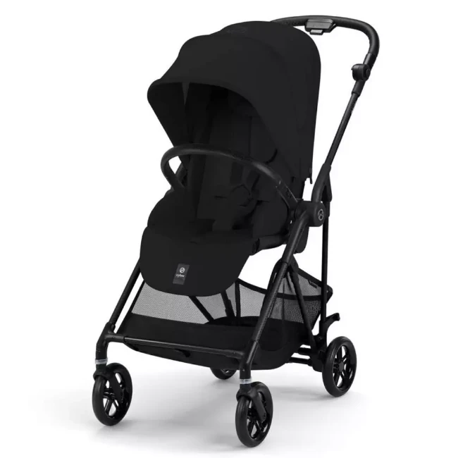 Immagine di Cybex Gold Melio Carbon Passeggino Ultraleggero in Carbonio, Seduta Reversibile, Reclinazione Totale, Chiusura a Una Mano - dalla Nascita ai 15 kg