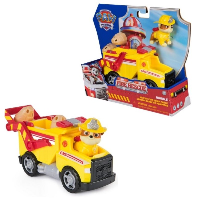 Paw Patrol Veicolo Tematizzato Fire Rescue Rubble