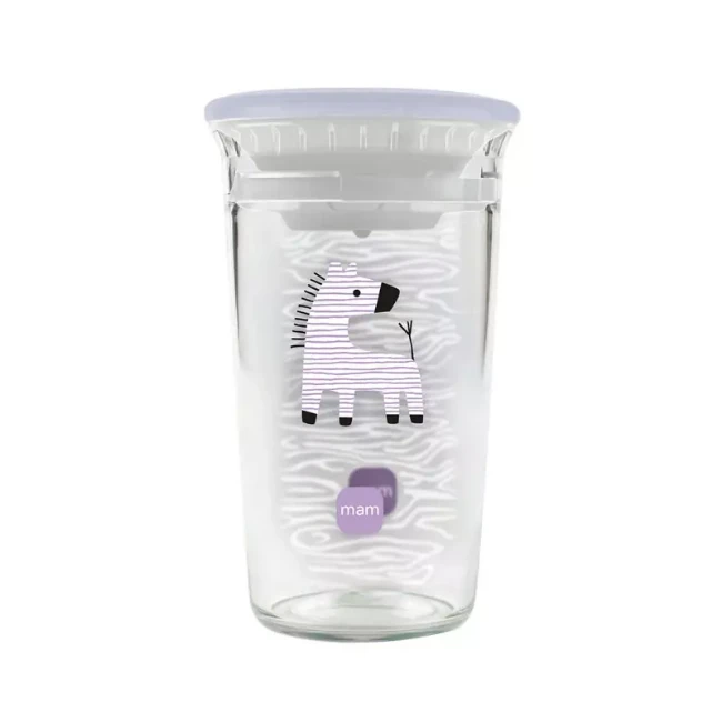 Immagine di MAM Easy to Drink Cup 360° Tazza Antigoccia Bambini in Tritan con Valvola in Silicone - dai 8 Mesi 