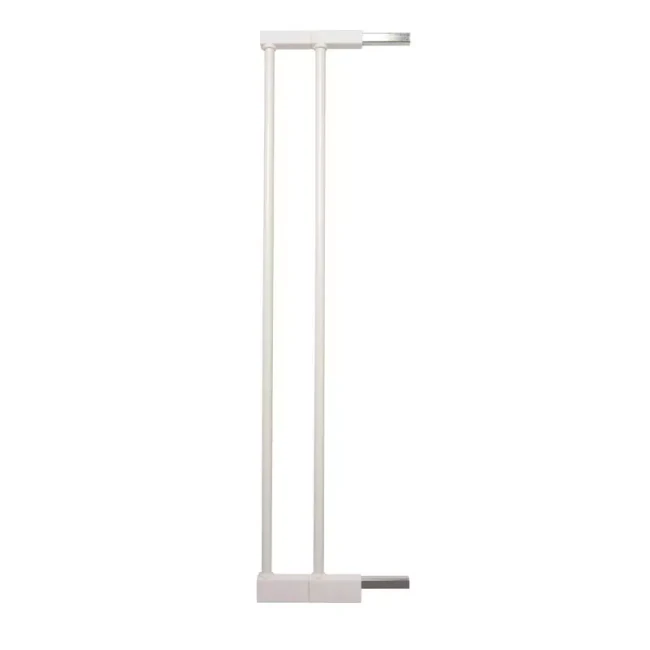 Immagine di BabyDan Estensione per Cancelletto Sicurezza Asta e Premier - Set 2 Prolunghe da 7 cm - Bianco