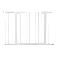 Immagine di BabyDan Estensione per Cancelletto Sicurezza Asta e Premier - Set 2 Prolunghe da 7 cm - Bianco
