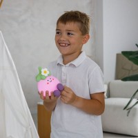 Immagine di InnoGio GIOeggplant Lampada Antibuio per Bambini in Silicone Morbido - Ricaricabile con USB-C