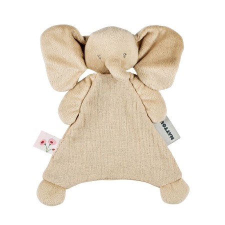 Nattou Mini Doudou Elefante Beige 