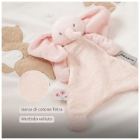 Nattou Mini Doudou Elefante Beige 