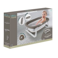 Dolu Set Vaschetta da Bagno Pieghevole per Bambini – Completo di Secchiello e Mestolo Pieghevoli