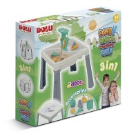 Dolu Tavolo 3 in 1 Multi Attività Sabbia e Acqua con Accessori