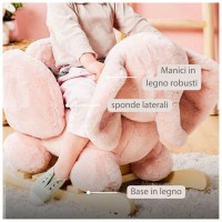 Nattou Dondolo Elefante Rosa