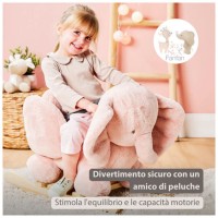 Nattou Dondolo Elefante Rosa
