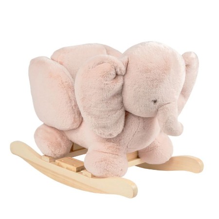 Nattou Dondolo Elefante Rosa