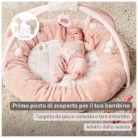 Nattou Tappeto Pouf Attività con Archi