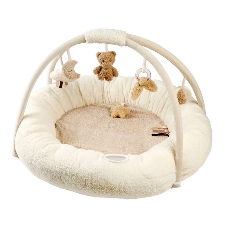 Nattou Tappeto Pouf Panna Teddy