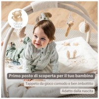 Nattou Tappeto Attività con Archi Teddy